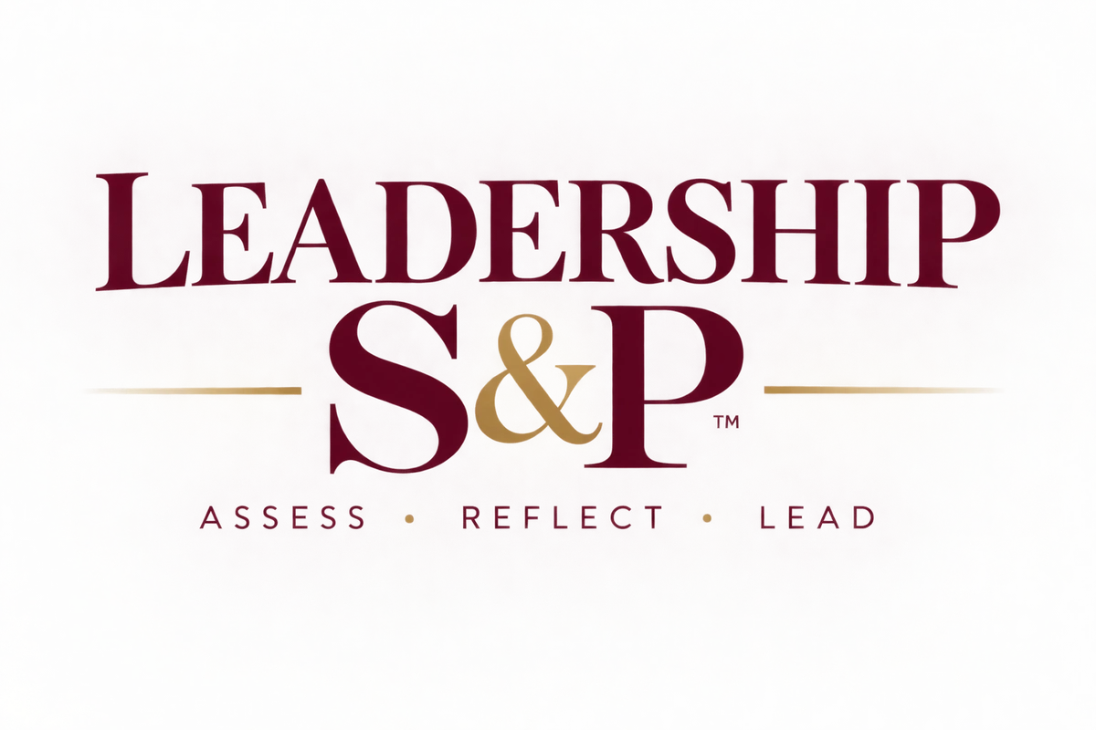 Leadership S&P™ — Assess · Reflect · Lead